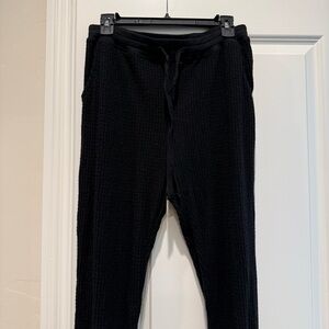 Black Comfortable Soft Casual Pants Pajamas